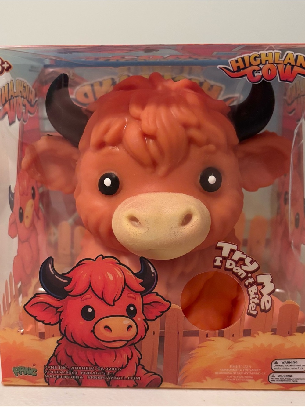 Highland Cow Squishy Toy Five Below